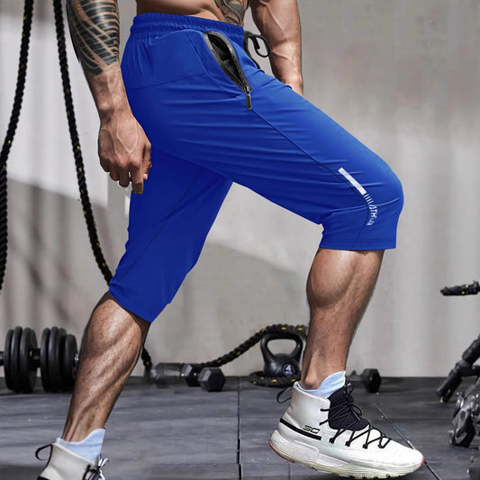 Men's Sports Cropped Quick-drying Pants