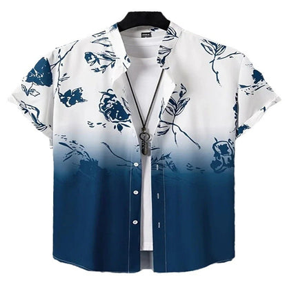 Hawaii Beach Shirt Short Sleeve