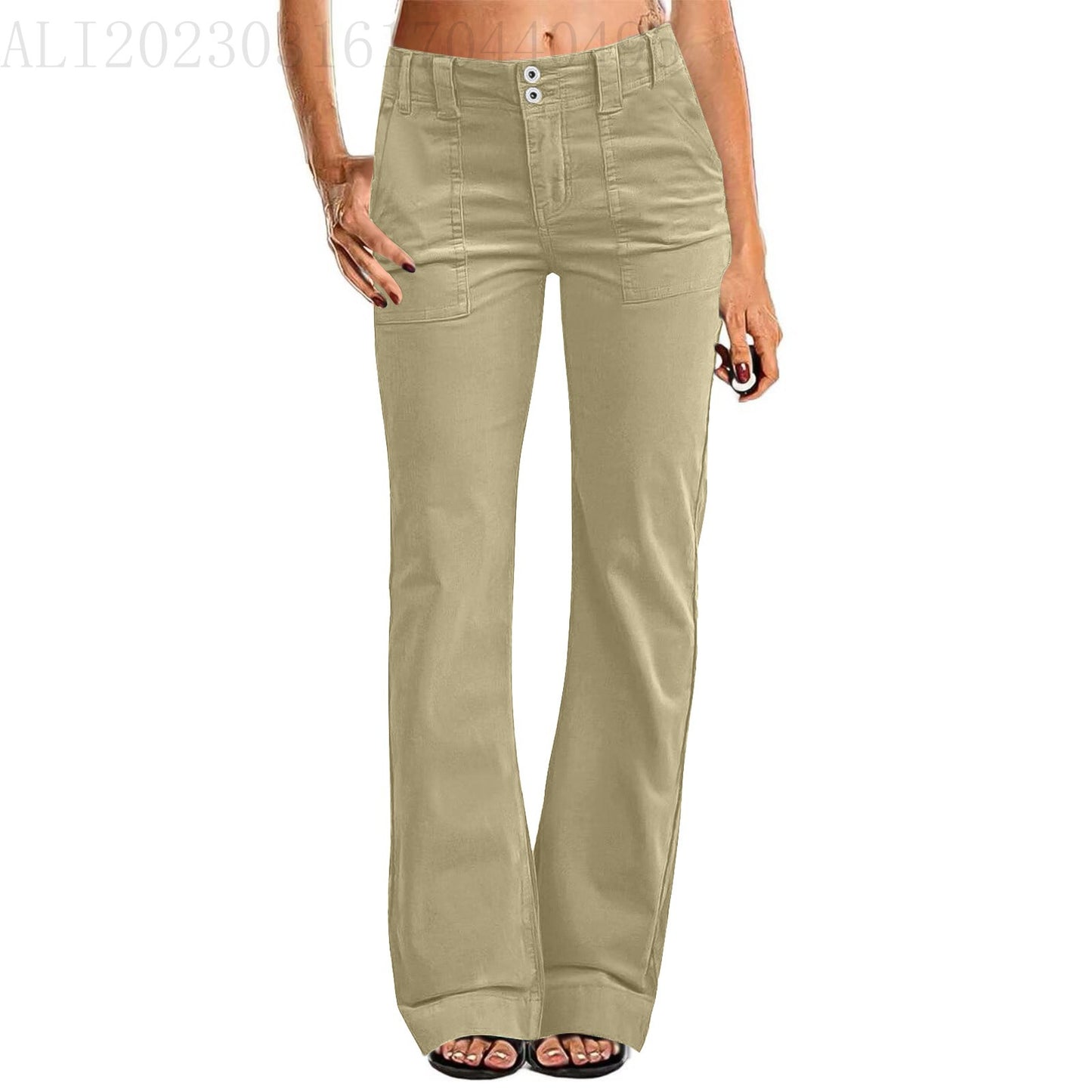 Lightweight Zipper Pocket Exercise Workout Pants