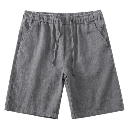 Loose Straight Light Cotton Linen Men's Shorts