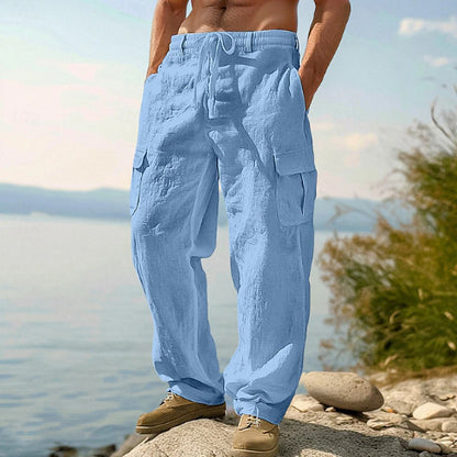 Men's Thin Loose Casual Wide-leg Pants