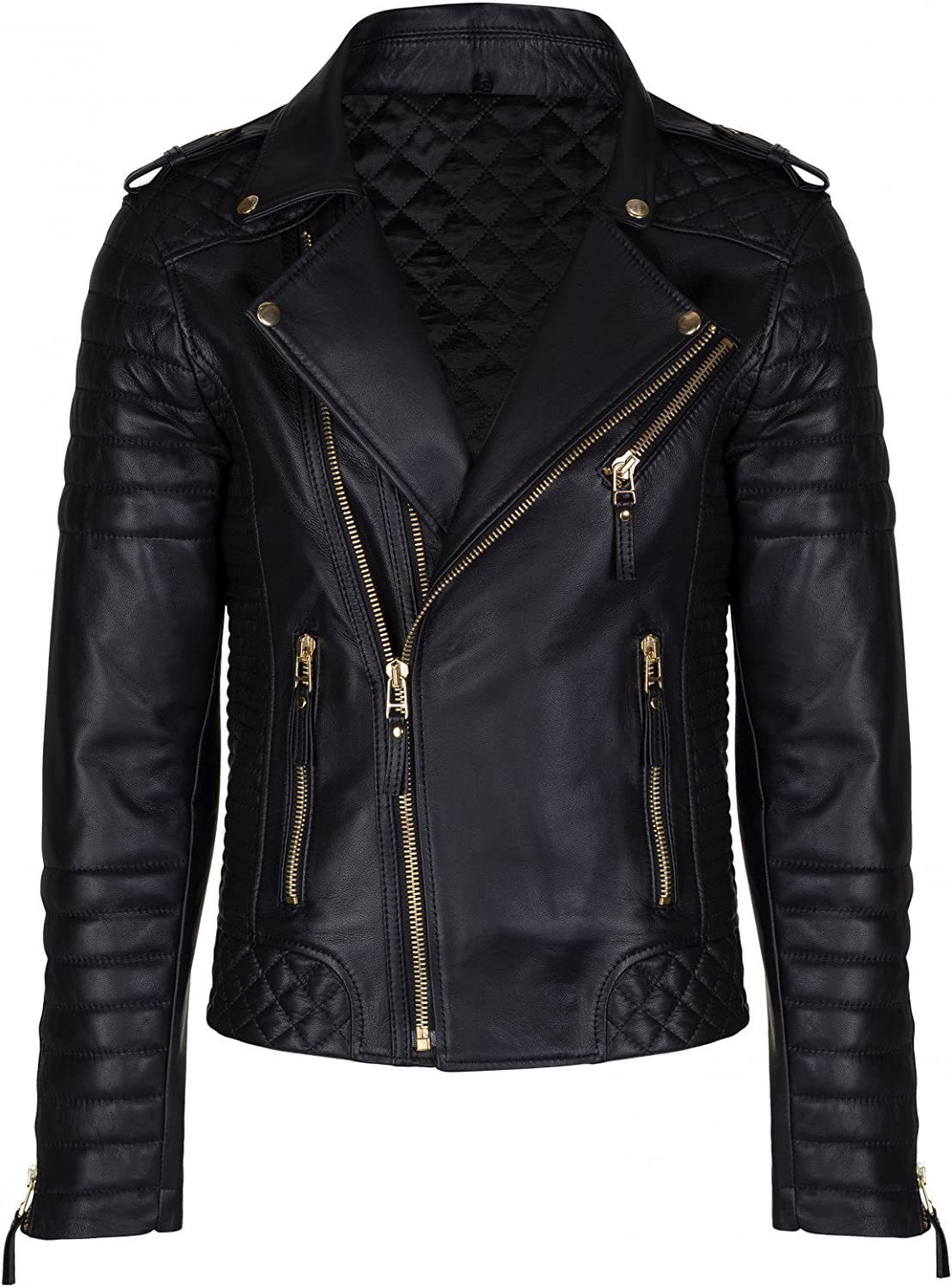 Thick Collar European Double Zipper Jacket
