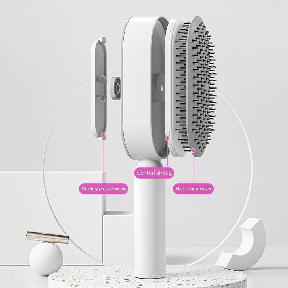 Self Cleaning Hair Brush Hair Loss Airbag Massage