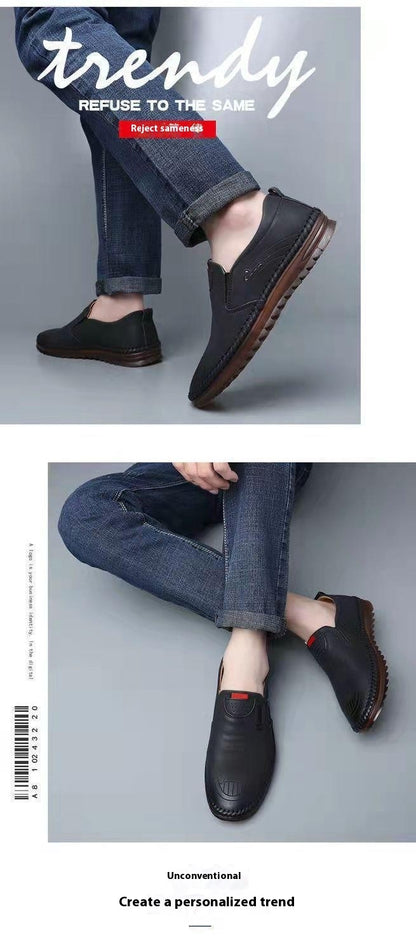Men's Versatile Soft Leather Shoes