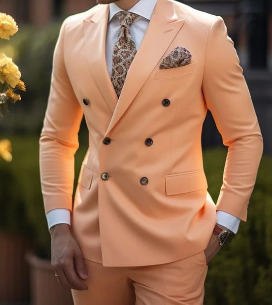 Men's Two-piece Suit Business Best Leisure