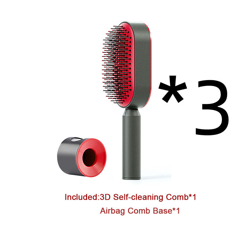 Self Cleaning Hair Brush Hair Loss Airbag Massage