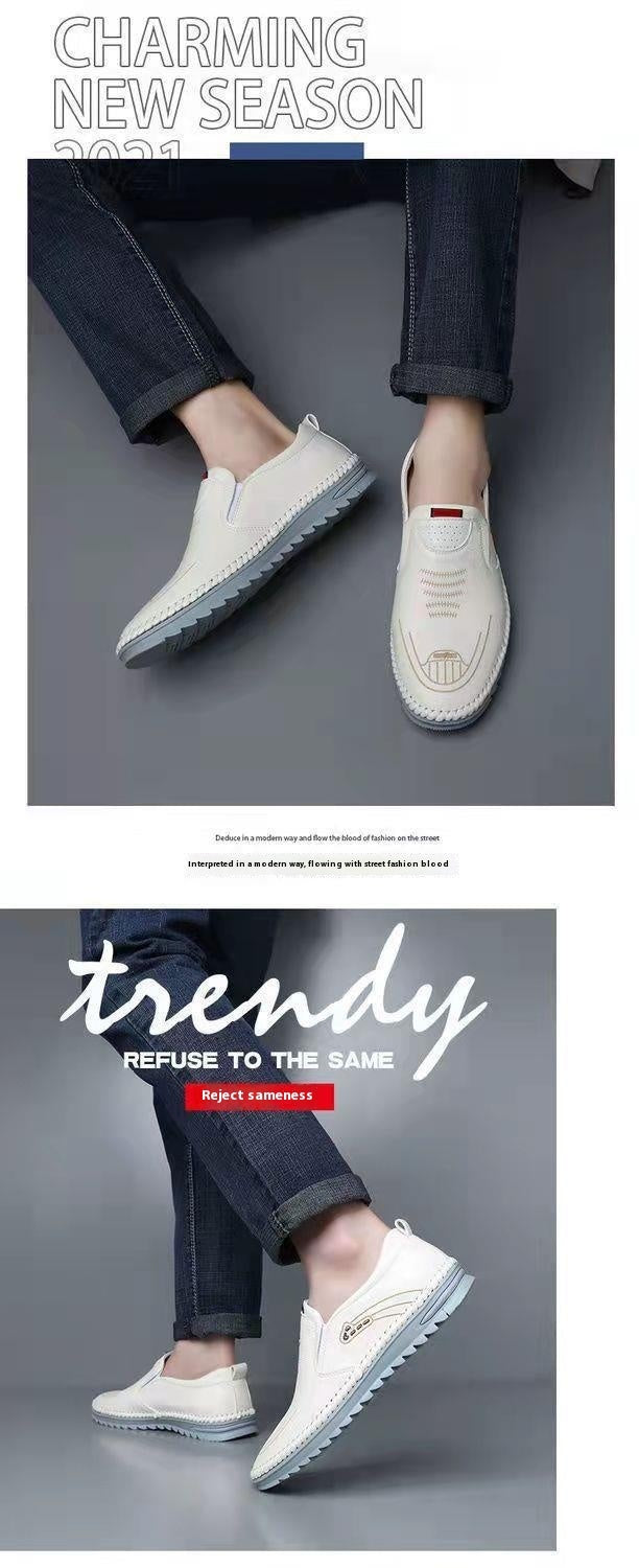 Men's Versatile Soft Leather Shoes