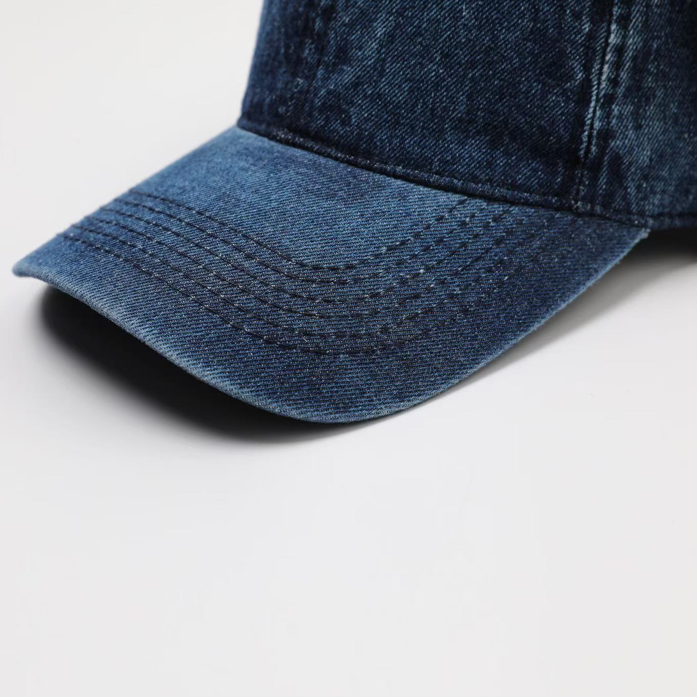 Denim Cap Men Wide-brimmed Sunhat