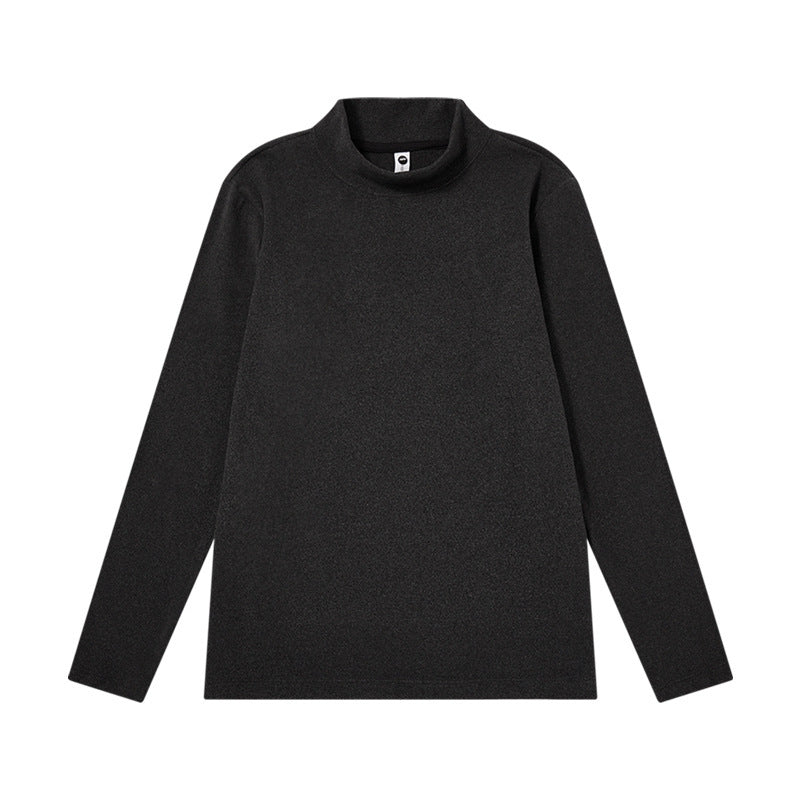 Pullover Stand Collar Boys Undershirt