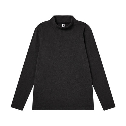 Pullover Stand Collar Boys Undershirt
