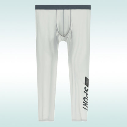 Ice Silk High Elastic Seamless Tight thin Pants