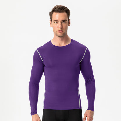 Men's Tight Training Sports Long Sleeve T-shirt