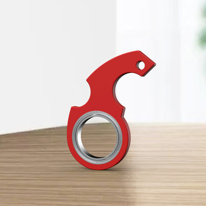 Hand Spinner Anti-Anxiety Toy Relieves Stress Finger. Keychain Bottle Opener Kids Toy