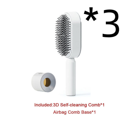 Self Cleaning Hair Brush Hair Loss Airbag Massage