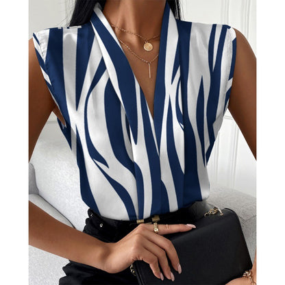 Sleeveless Top Shirt Women