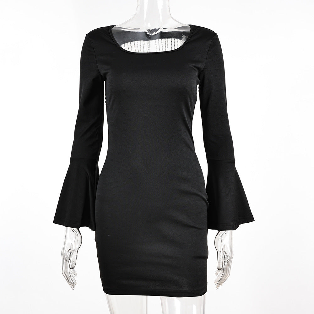 Women's Tassel Rhinestone Party Dress