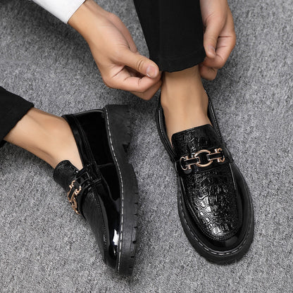 Glossy British Leather Shoes