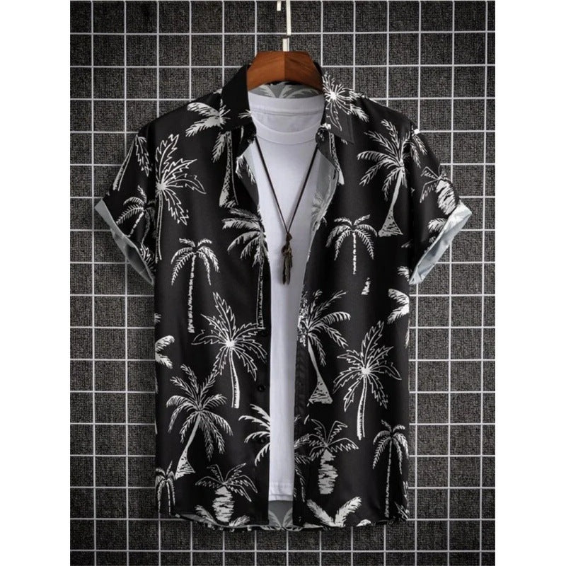Hawaii Beach Shirt Short Sleeve