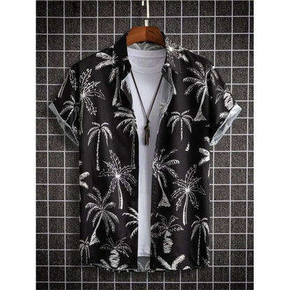 Hawaii Beach Shirt Short Sleeve