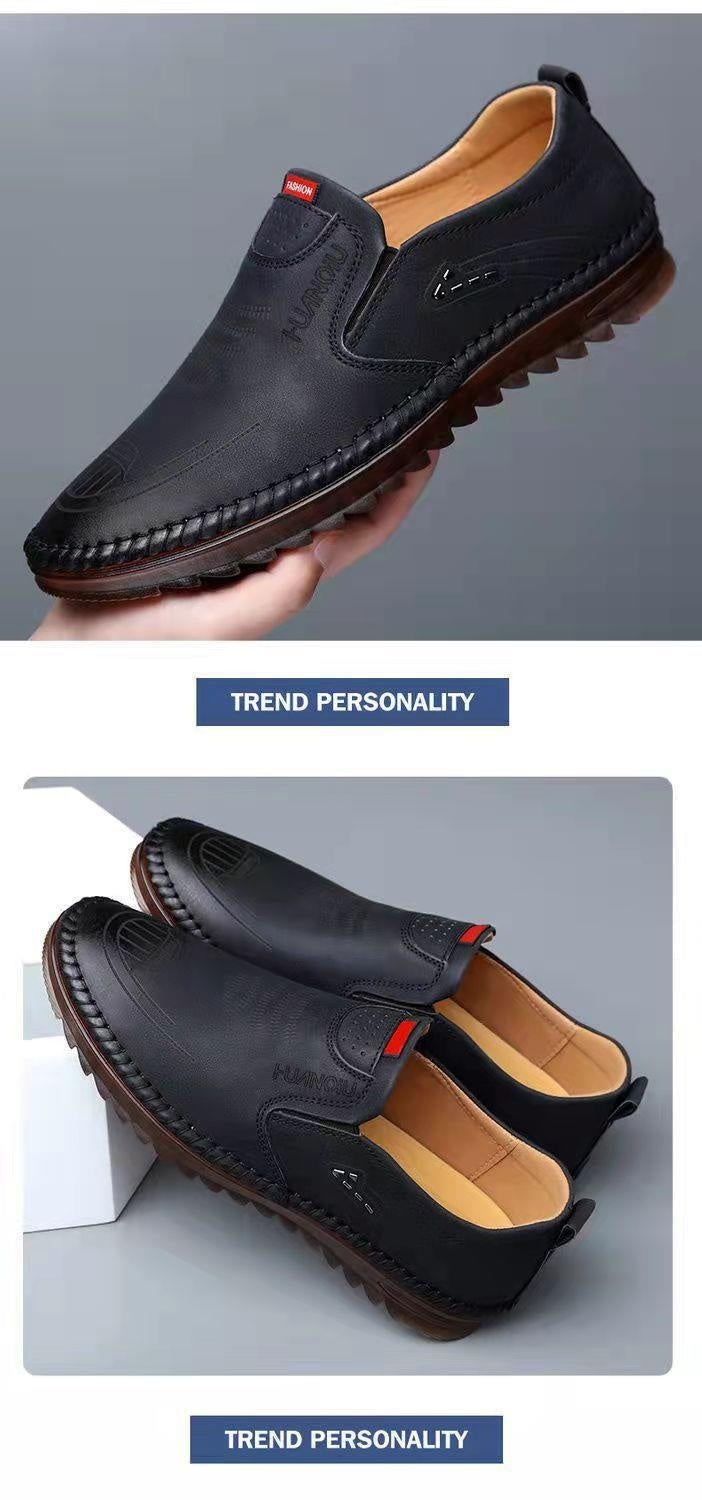 Men's Versatile Soft Leather Shoes