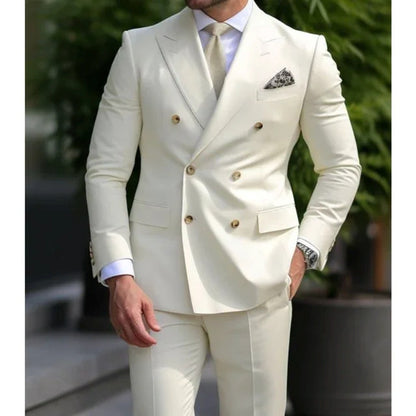Men's Two-piece Suit Business Best Leisure