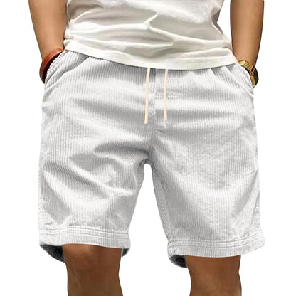 Men's All-matching Thin Corduroy Shorts