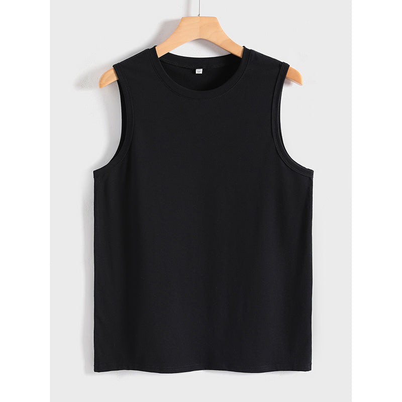 Tank Tops Crew Neck Sleeveless T-shirts