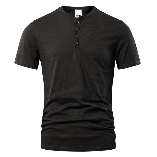 Men's Slub Cotton Short Sleeve