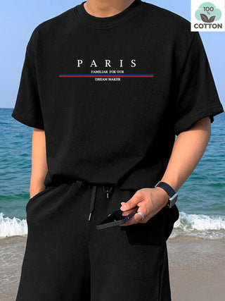 Men's Short-sleeved T-shirt Pure Cotton