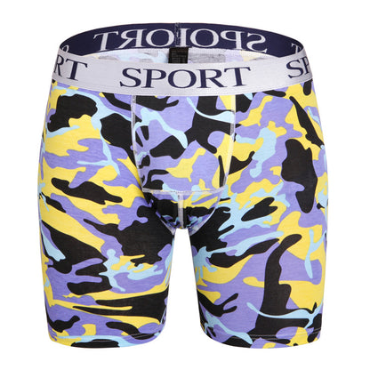 Men's Running Fitness Sports Cotton Underwear
