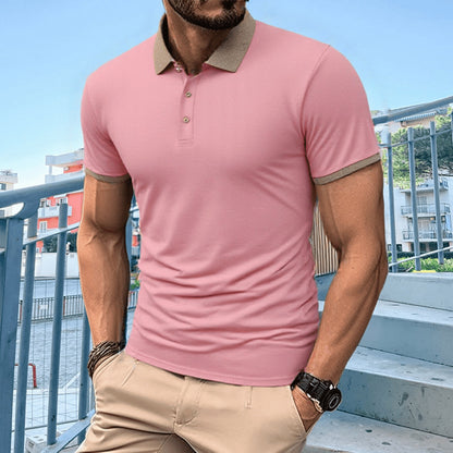 Polo Shirt T-shirt High-end Lapel