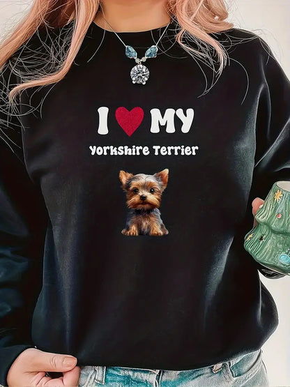 Ladie's Long Sleeve Crew Neck Sweatshirts