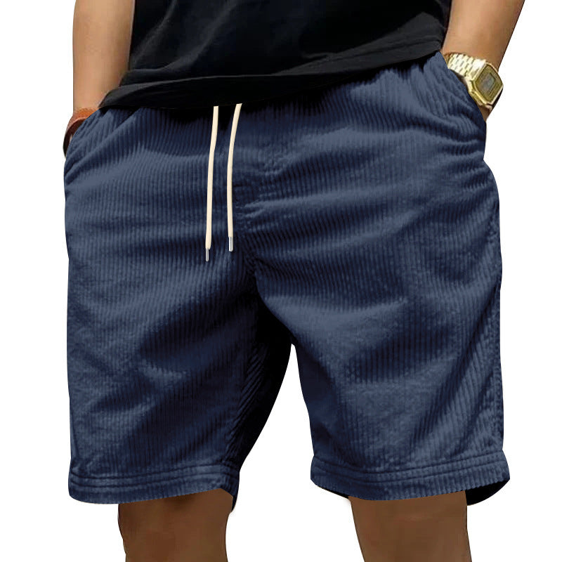 Men's All-matching Thin Corduroy Shorts