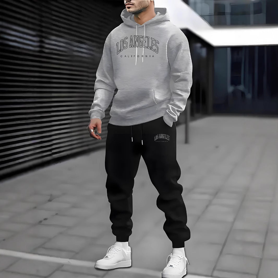 Men Sweatshirt And Sweatpants Suit Men