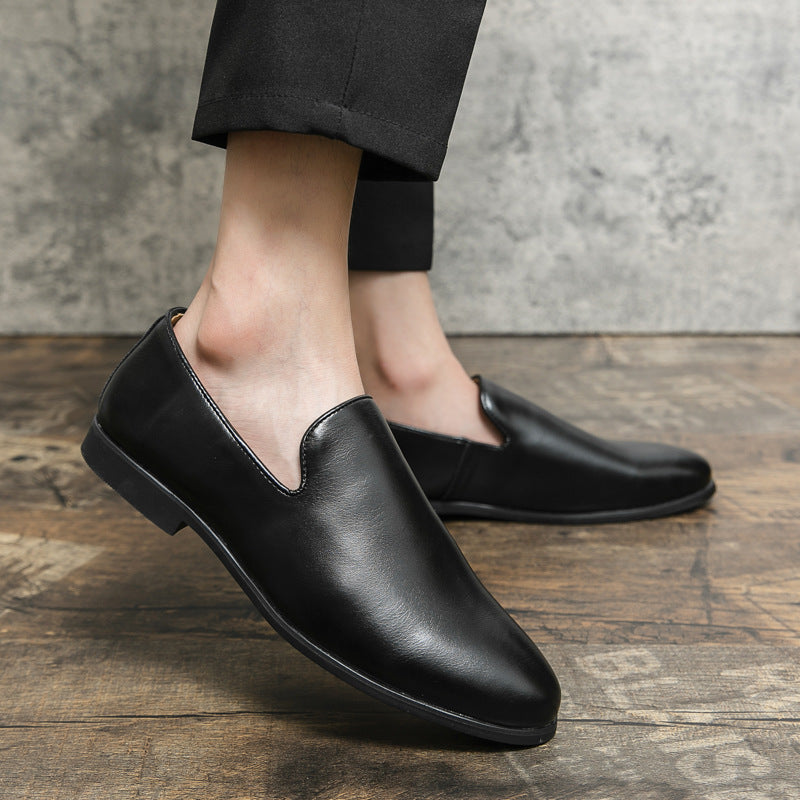 Leather Shoes Korean Fashion Doug Shoes