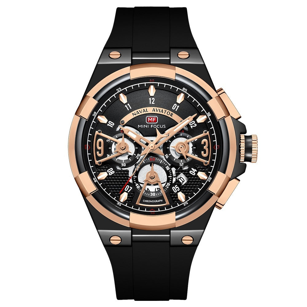 Waterproof Quartz Floating Hollow Surface Watch