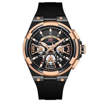Waterproof Quartz Floating Hollow Surface Watch
