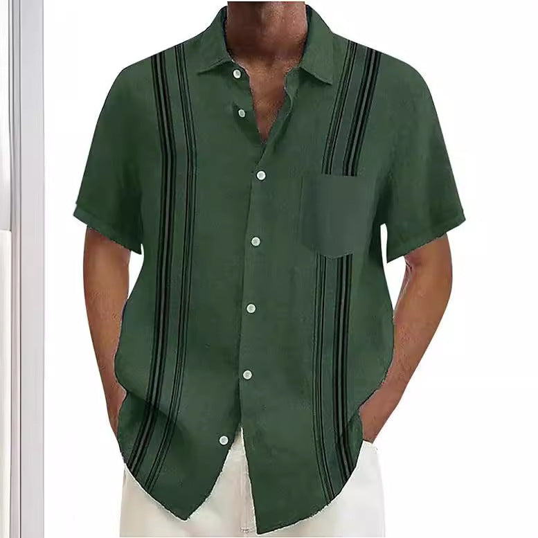 Men's Fashion Short Sleeve Shirt