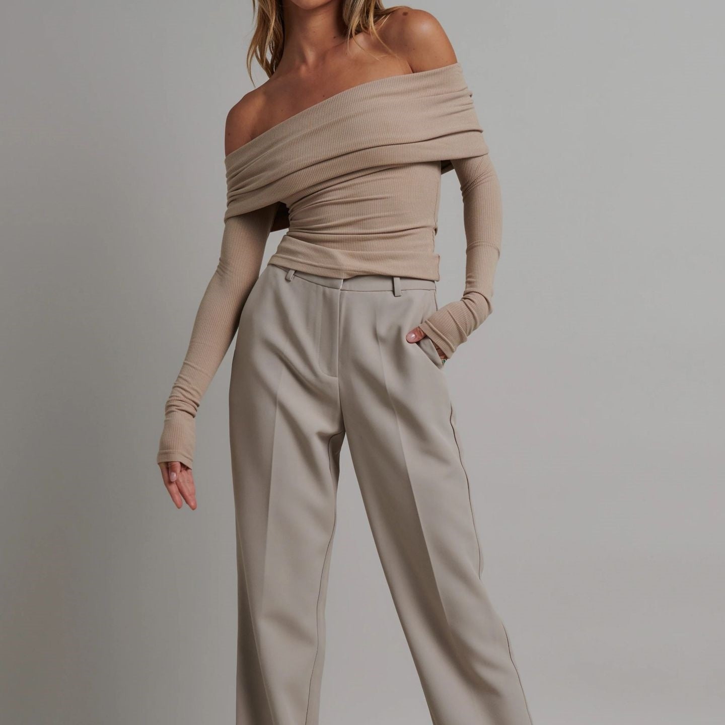 Women's Off-the-shoulder Fashion Tops