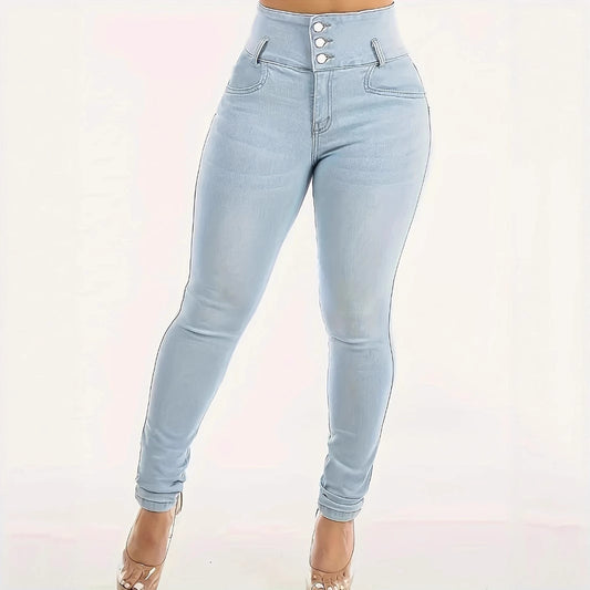 Women's High Waist Tight Stretch Shaping Jeans