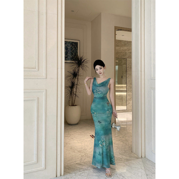 Elegant Desire Mesh Dress Female