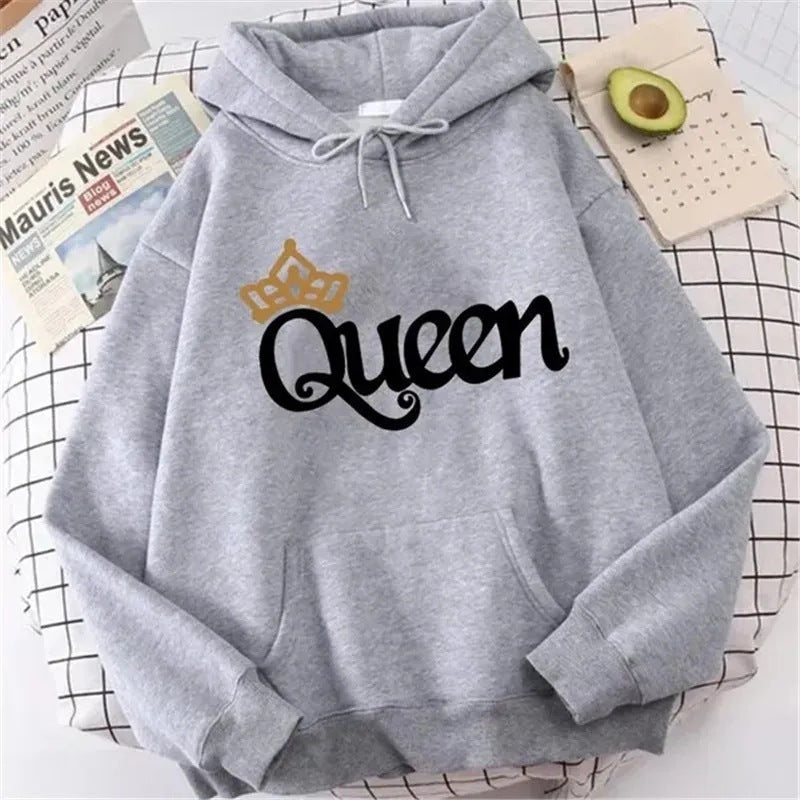 QUEEN Fleece Hooded Sweatshirt