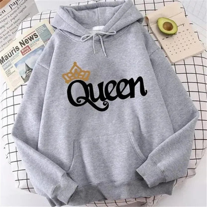 QUEEN Fleece Hooded Sweatshirt