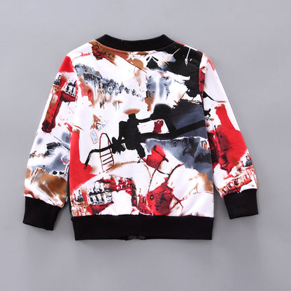 Boys Handsome Clothes Three-Piece Kid Clothes