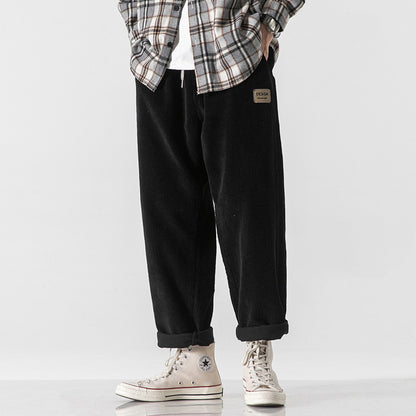 Loose Straight Sports Pants