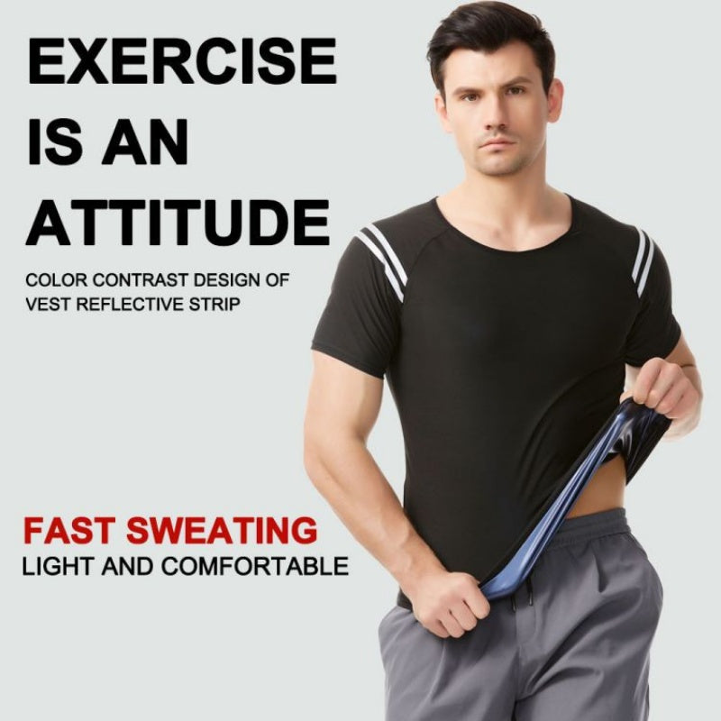 Fitness Short Sleeved Body Shaping Suit