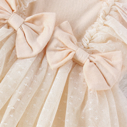 Jumpsuit Baby Net Skirt Princess Poris Dress