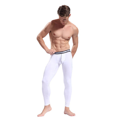 Men's Viscose Soft Slim-fit Stretch Long Johns