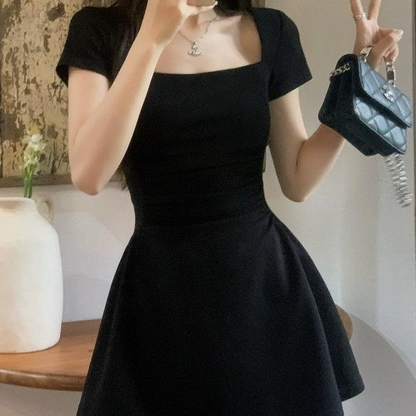 Hepburn Style Little Black Dress