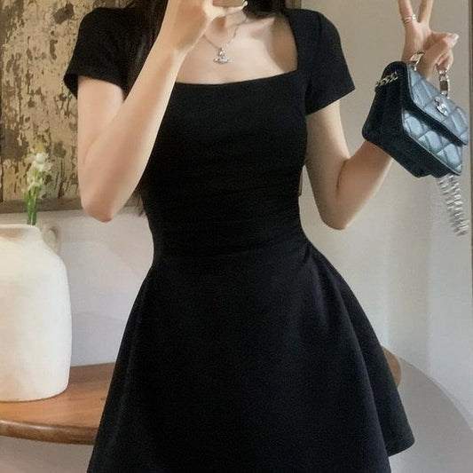 Hepburn Style Little Black Dress